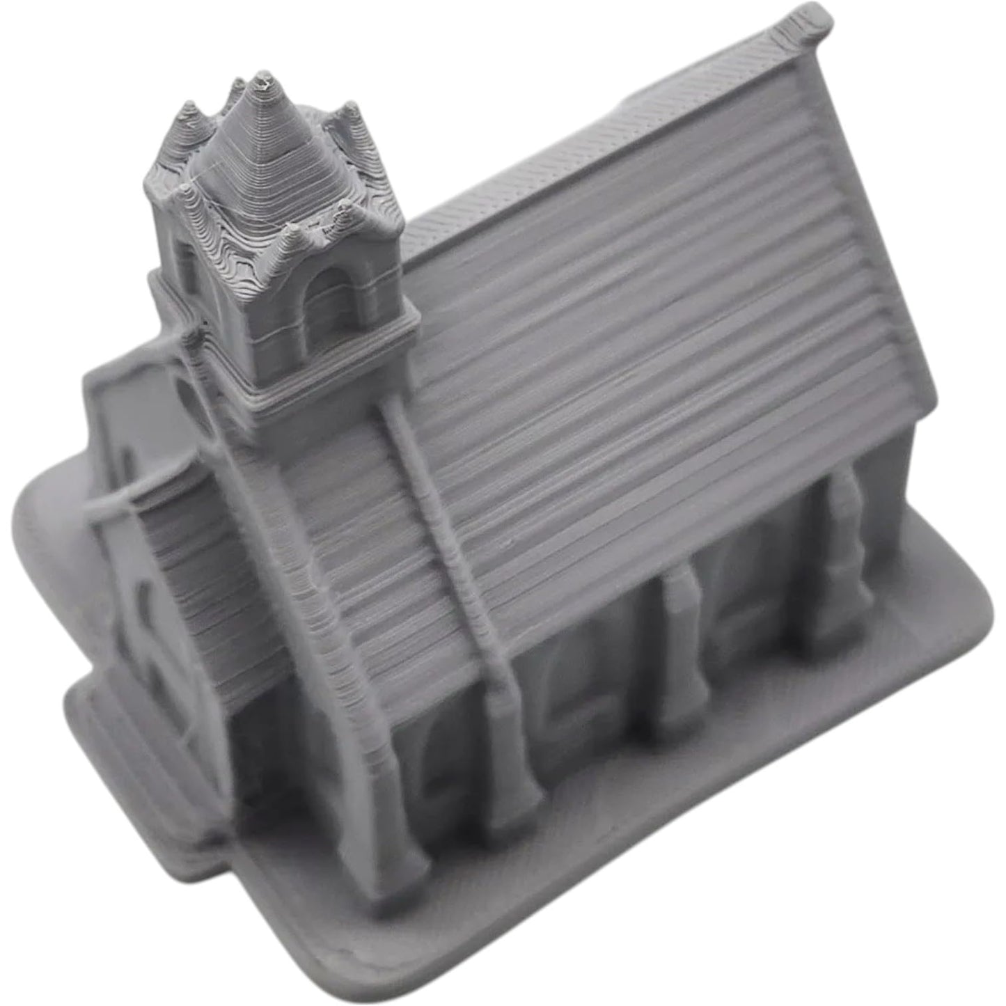 Church Miniature – Fantasy Cathedral Terrain for Tabletop RPGs, Dioramas & Medieval Displays – 3D Printed in Canada