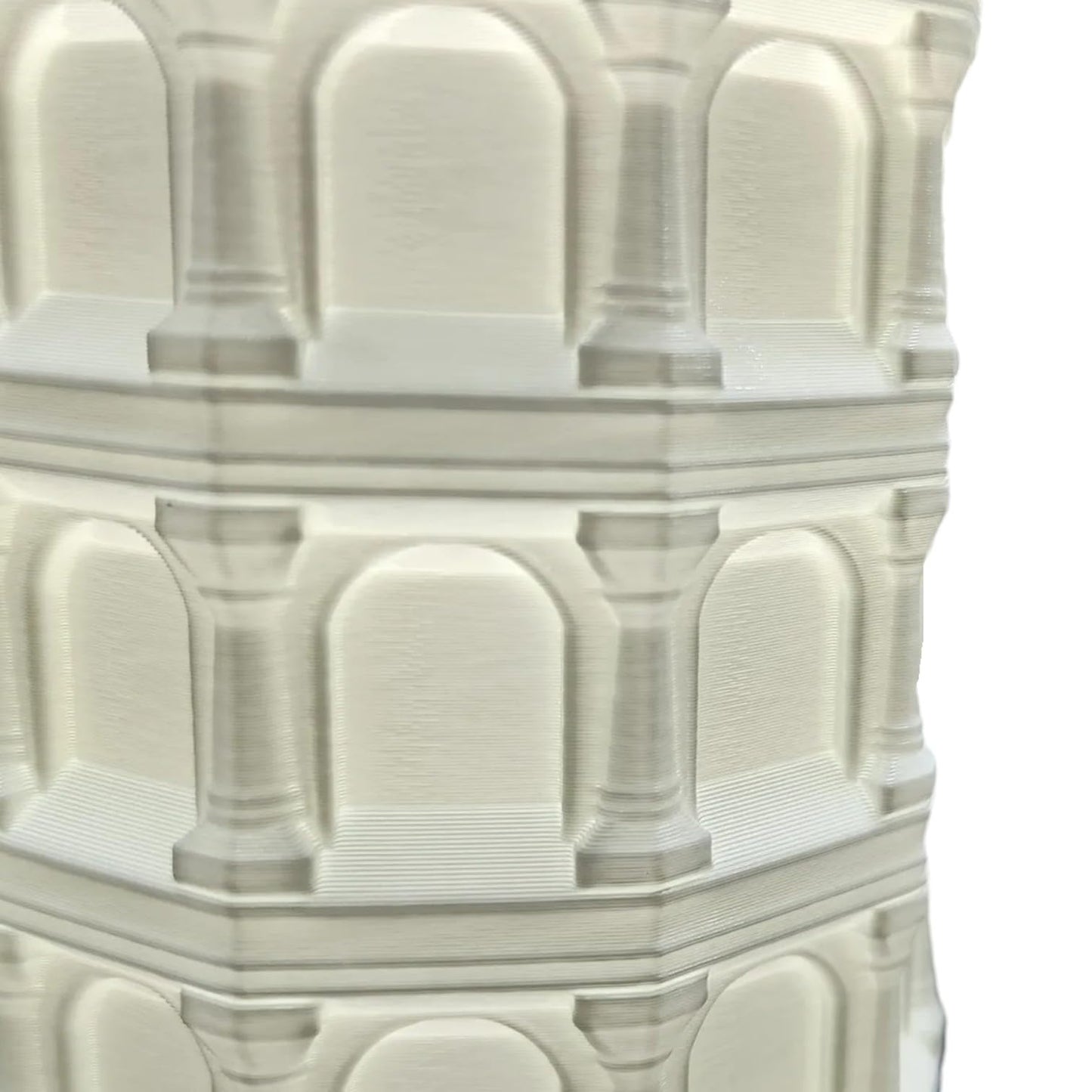 Gothic Arches DIY Craft Vase – 3D Printed Paintable Vase for Model Painting, Arts & Crafts, and Custom Home Décor – 3D Printed in Canada