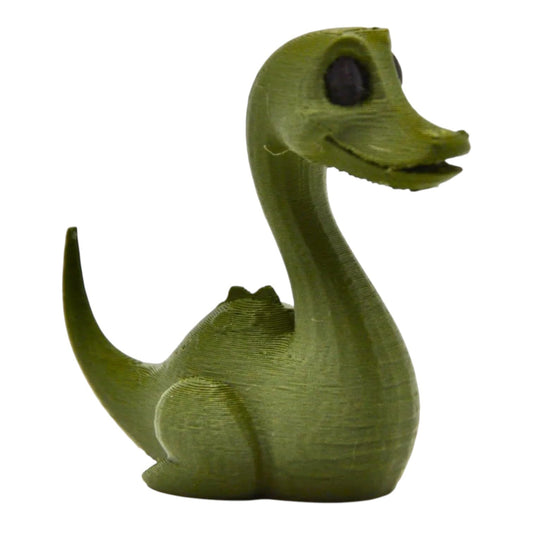 Brachio Duck Figurine – Cute Long-Neck Dinosaur Rubber Duck Hybrid for Shelf or Desk Display – Fun Gift for Dino & Duck Lovers – 3D Printed in Canada