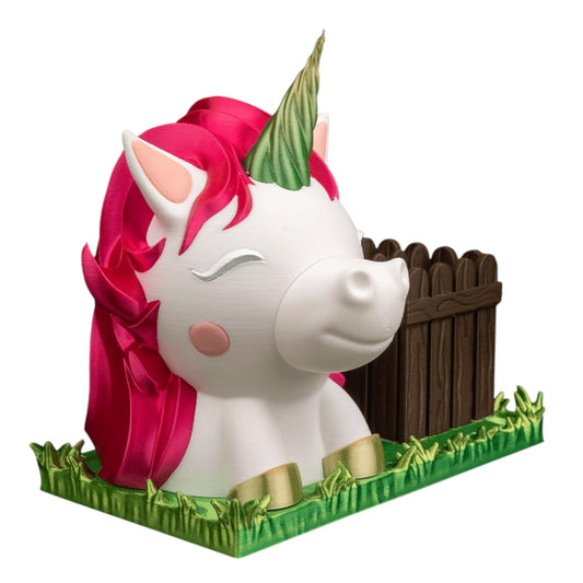 Mr. Giraffe Glasses and Pen Holder – Funny Animal Desk Organizer, Cute Eyeglasses Stand & Pencil Cup for Office or Home Decor – 3D Printed in Canada