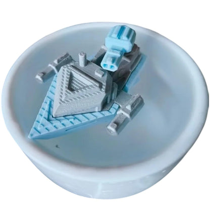 Assault Patrol Ship – DIY Floating Sci-Fi Boat Model Kit for Display & Dioramas, Snap-Fit Assembly, No Tools Needed – 3D Printed in Canada