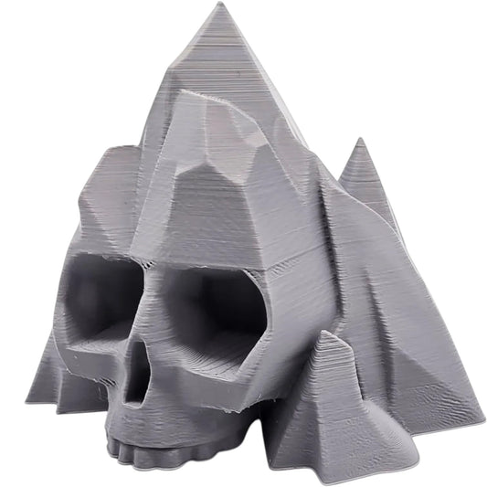 Skull Mountain Miniature – Gothic Terrain-Inspired Skull Sculpture, Fantasy Tabletop Decor or Dark Nature Display Piece – 3D Printed in Canada