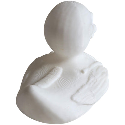 Skeleton Duck Figurine – Creepy Halloween Gothic Rubber Duck Alternative for Spooky Décor, Horror Collectibles & Gag Gifts – 3D Printed in Canada