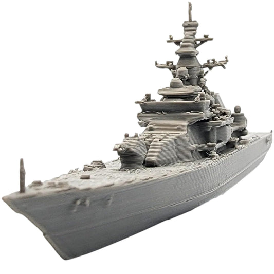 Modern Naval Cruiser Miniature – High-Detail 3D Printed Warship Model for Tabletop Gaming, Dioramas, or Naval Collectors – 3D Printed in Canada