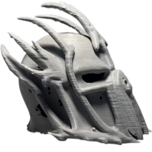 Crown of The Bone Tyrant – Gothic Skull-Themed Fantasy Helmet Display Piece – 3D Printed in Canada