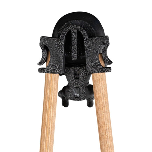 Chopstealth Ninja Chopstick Helper – Stealth-Themed Utensil Trainer – 3D Printed in Canada