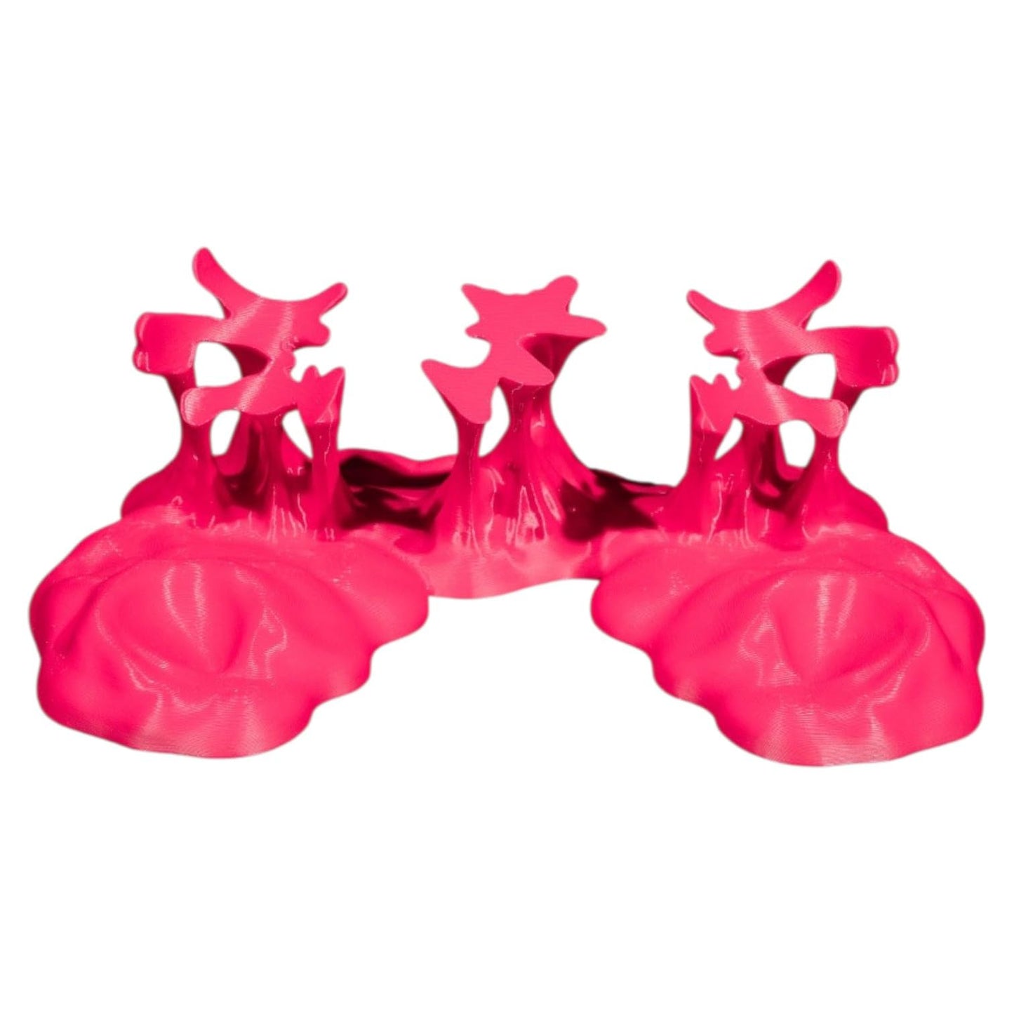 Sticky Match Controller Stand – Melting Slime-Inspired Dual Gamepad Holder – 3D Printed in Canada