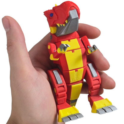 BOT-Rex – Articulated Mecha Dinosaur Figurine – Futuristic Desk Fidget for Teens & Adults – Stress Relief & Collectible – 3D Printed in Canada
