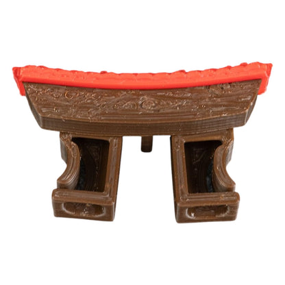 Torii Gate Chopstick Helper – Japanese Temple-Inspired Reusable Trainer for Kids & Adults – 3D Printed in Canada