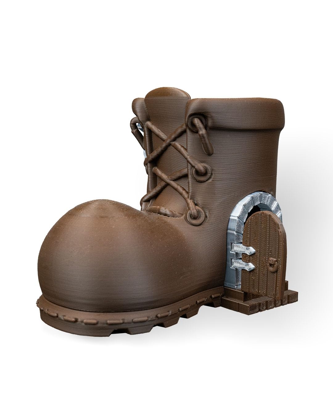 Fairy Step Inn – Boot-Shaped Fairy House Décor for Garden, Shelf, or Desk – Whimsical Collectible – 3D Printed in Canada