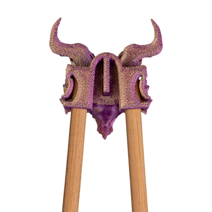 Mythic Dragon Chopstick Helper – Fantasy-Inspired Utensil Trainer – 3D Printed in Canada