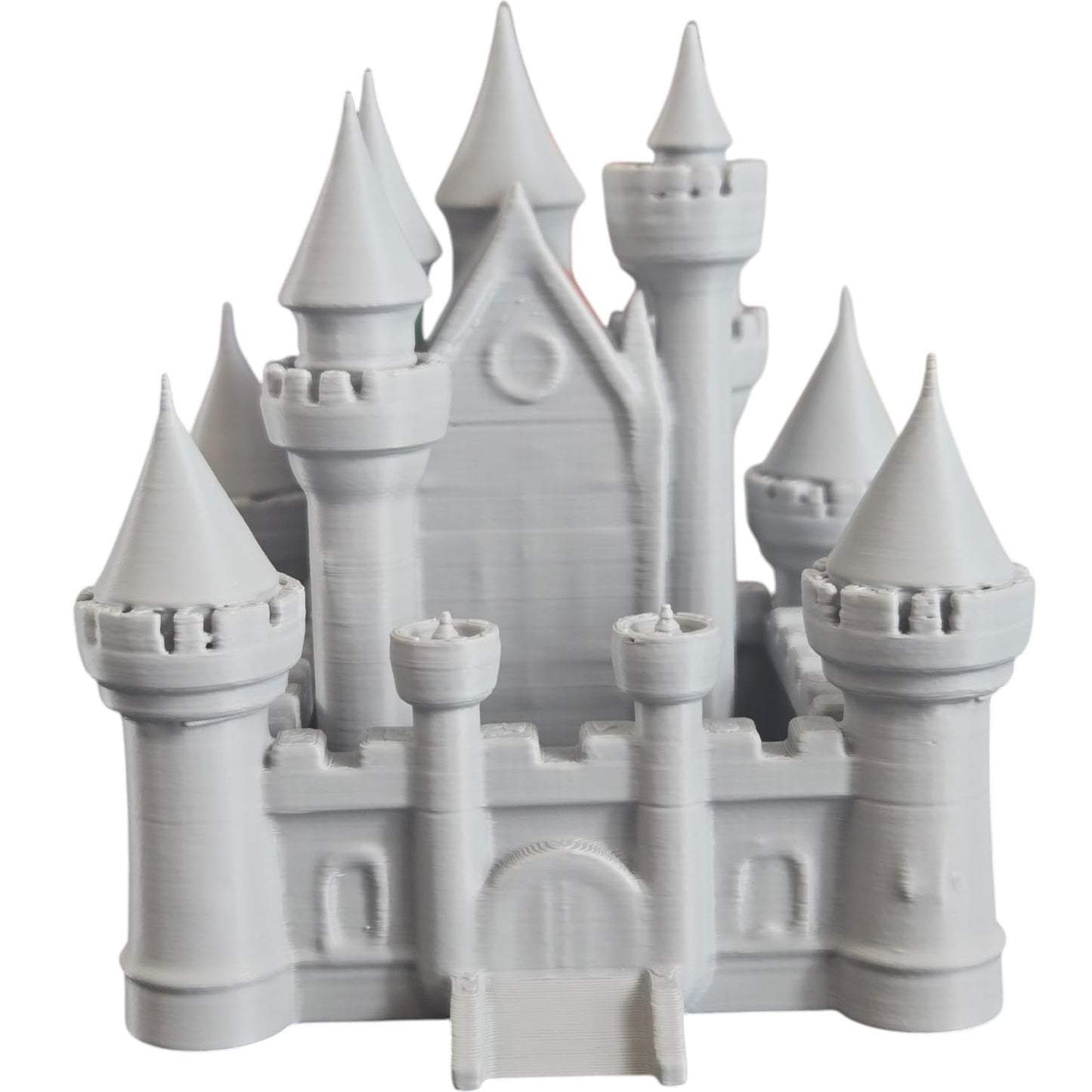 Castle & Keep Miniature – Fantasy Fortress Model for Tabletop RPG Terrain, Dioramas & Medieval Displays – 3D Printed in Canada