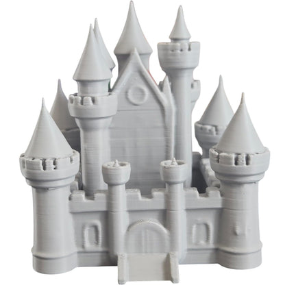 Castle & Keep Miniature – Fantasy Fortress Model for Tabletop RPG Terrain, Dioramas & Medieval Displays – 3D Printed in Canada