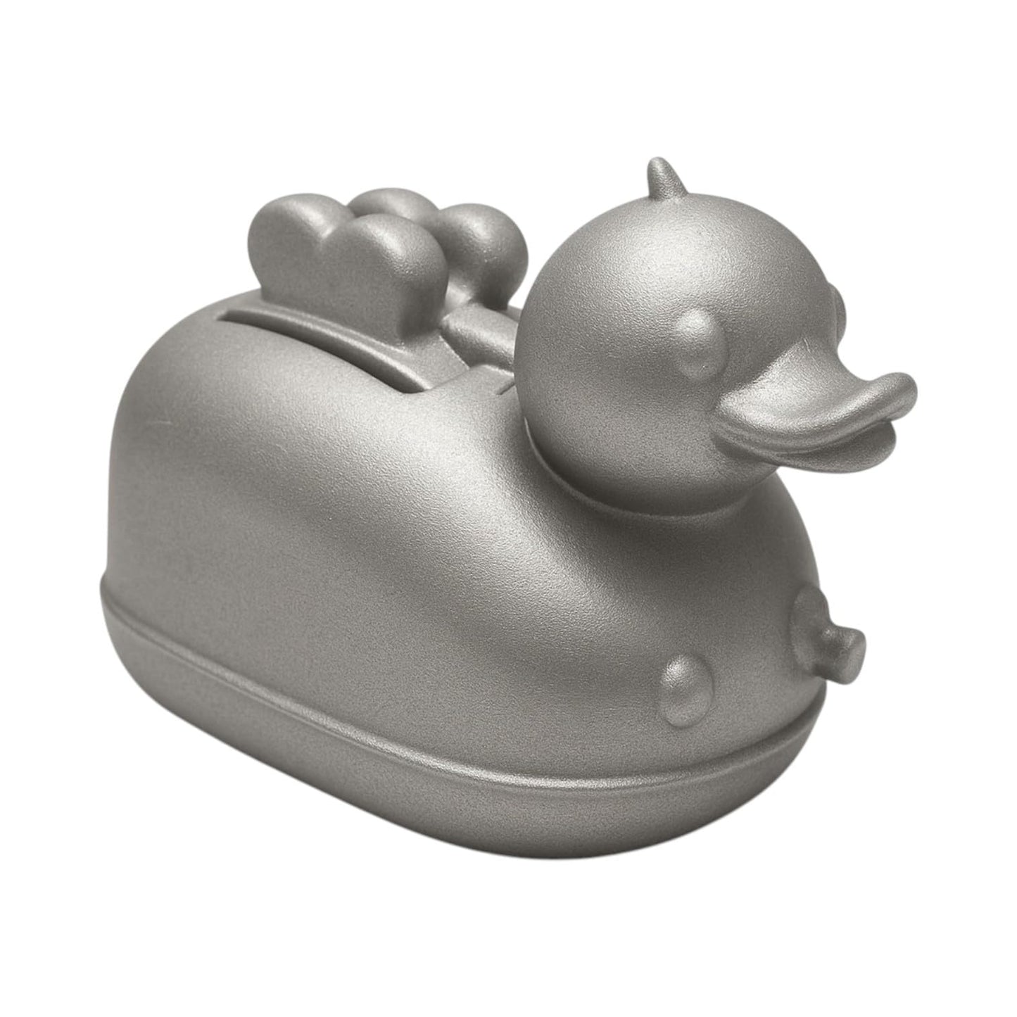 Toaster Duck Figurine – Quirky Collectible Duck Sculpture with Toast Detail – Fun Desk Toy or Shelf Decor for Teens & Adults – 3D Printed in Canada