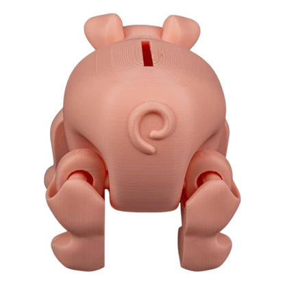Chonky Piggy Bank – Adorable 3D Printed Coin Saver in Cute Animal Shape – Functional & Fun Home Decor – 3D Printed in Canada