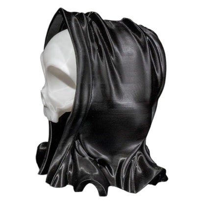 Grinning Reaper Headphone Holder – Minimalist Gothic Skull Stand Holder for Headsets & Gaming Accessories – 3D Printed in Canada