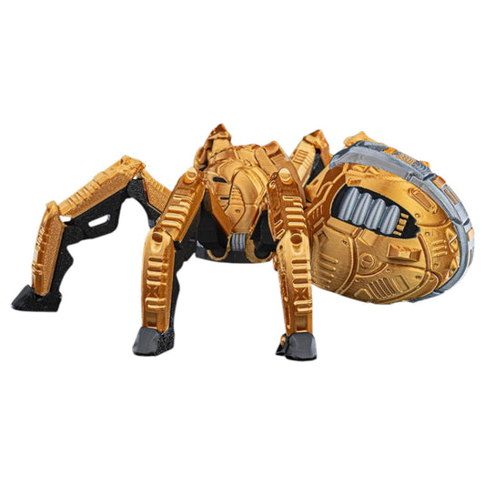 Spiderbot Mecha Figurine with Hidden Pilot – Mechanical Desk Fidget for Teens & Adults – Stress Relief & Collectible – 3D Printed in Canada