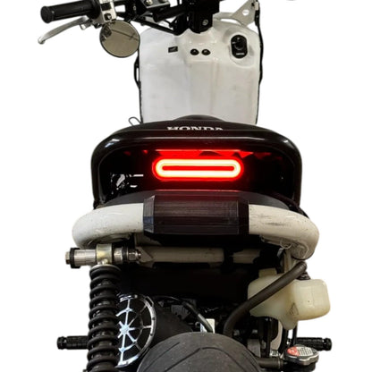 Generic Taillight Mount Bracket Compatible with Honda Ruckus / Zoomer – Adjustable LED Light Support for Custom Rear Frame Installs – 3D Printed in Canada
