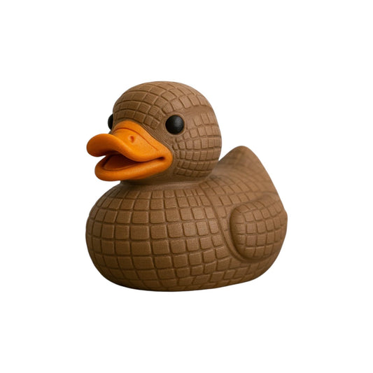 Chunky Armadillo Duck Figurine – Duck-Armadillo Hybrid – Funny Animal Mash‑Up Collectible – Quirky Desk or Shelf Decor Gift for Teens & Adults – 3D Printed in Canada
