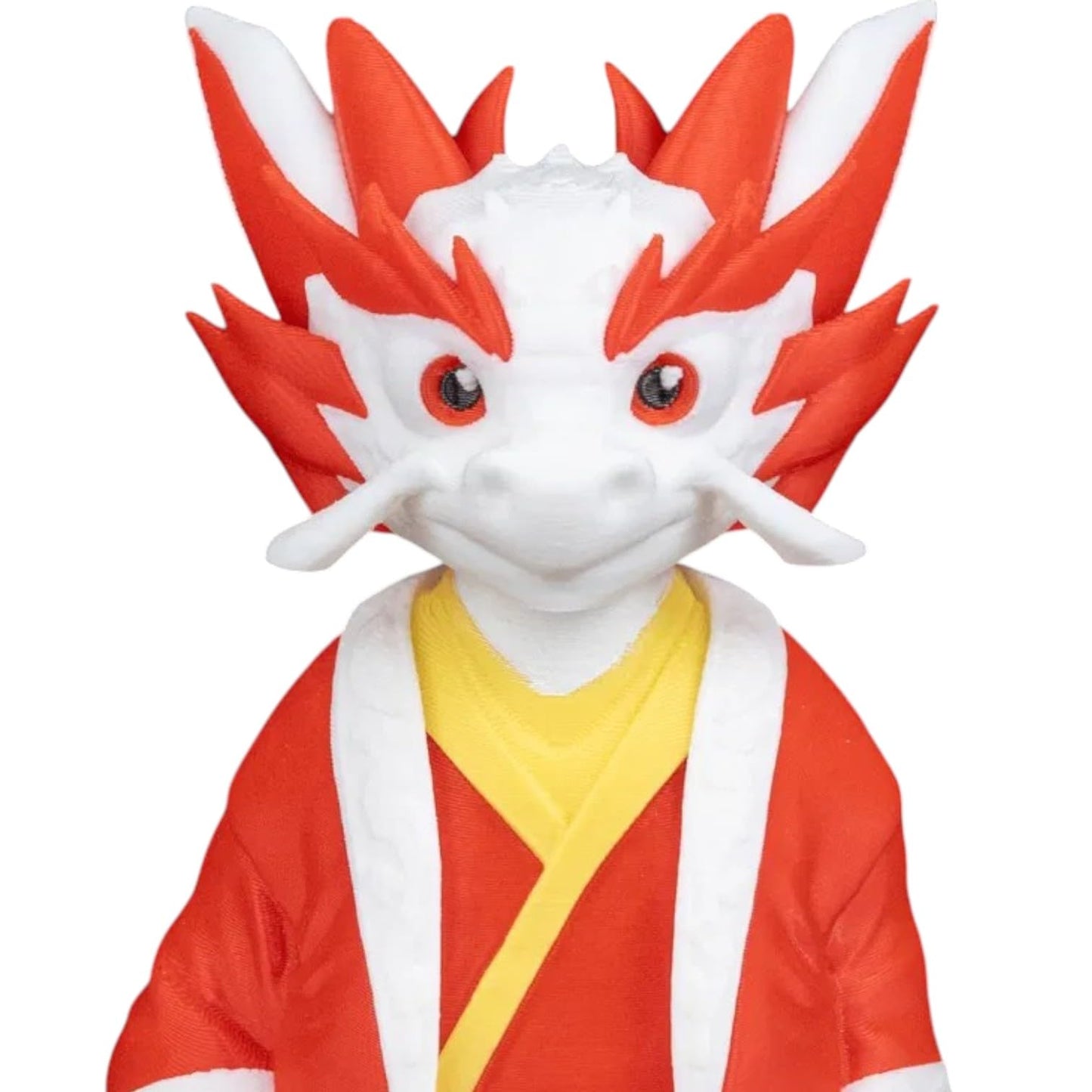 Drakhiroth “Hiro” Urban Dragon Figurine – 3D Printed Designer Character in Robe-Inspired Jacket & Sneakers – Collectible Display for Teens & Adults – 3D Printed in Canada