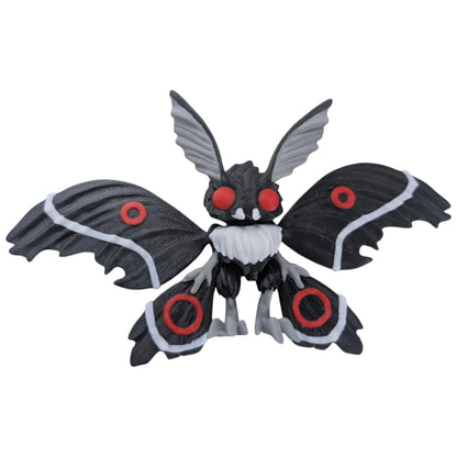 Articulated Mothman Figurine – Gothic Cryptid Desk Fidget for Teens & Adults – Stress Relief & Collectible – 3D Printed in Canada