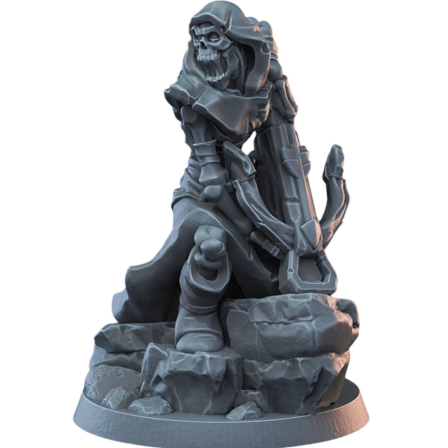 Undead Archer Warband – Set of 6 Skeleton Bow & Crossbow Miniatures for Fantasy Tabletop Battles, RPG Campaigns & Painting – 3D Printed in Canada