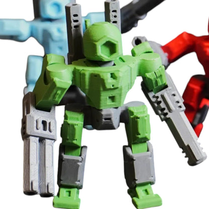 Juggernaut Mecha – 15-Part Heavy Assault Model Kit by KitCrafter – 3D Printed in Canada