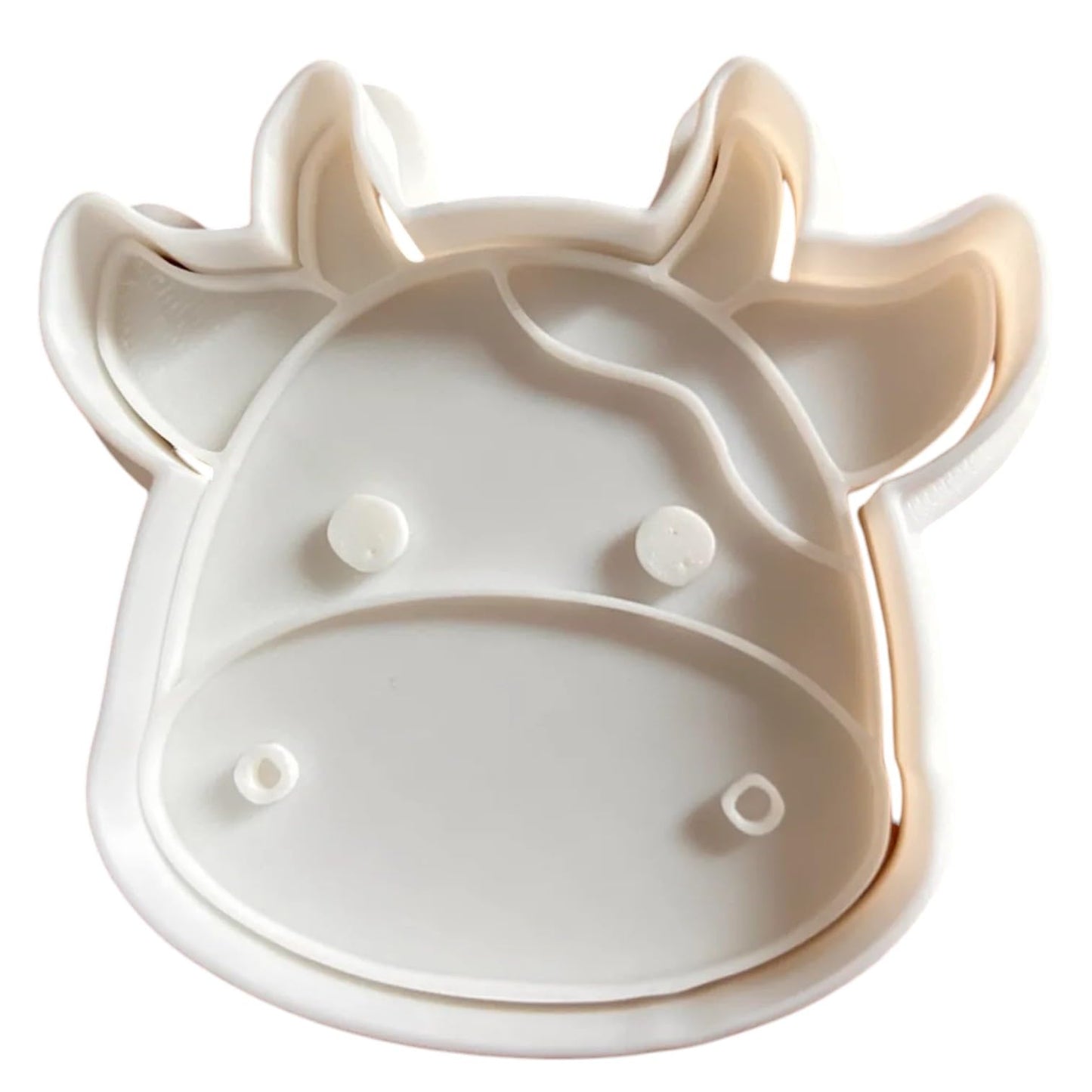 Cow Cookie Cutter Set of 3 Sizes (3" 4" 5") – Farm Animal Fondant & Baking Mold – 3D Printed in Canada