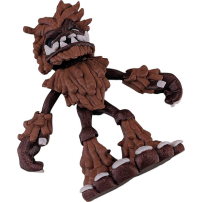 Articulated Bigfoot Figurine – Poseable Stress Relief Toy & Cryptid Collectible for Teens & Adults | Sasquatch Decor for Folklore & Urban Legend Lovers | Eco-Friendly Gift – 3D Printed in Canada