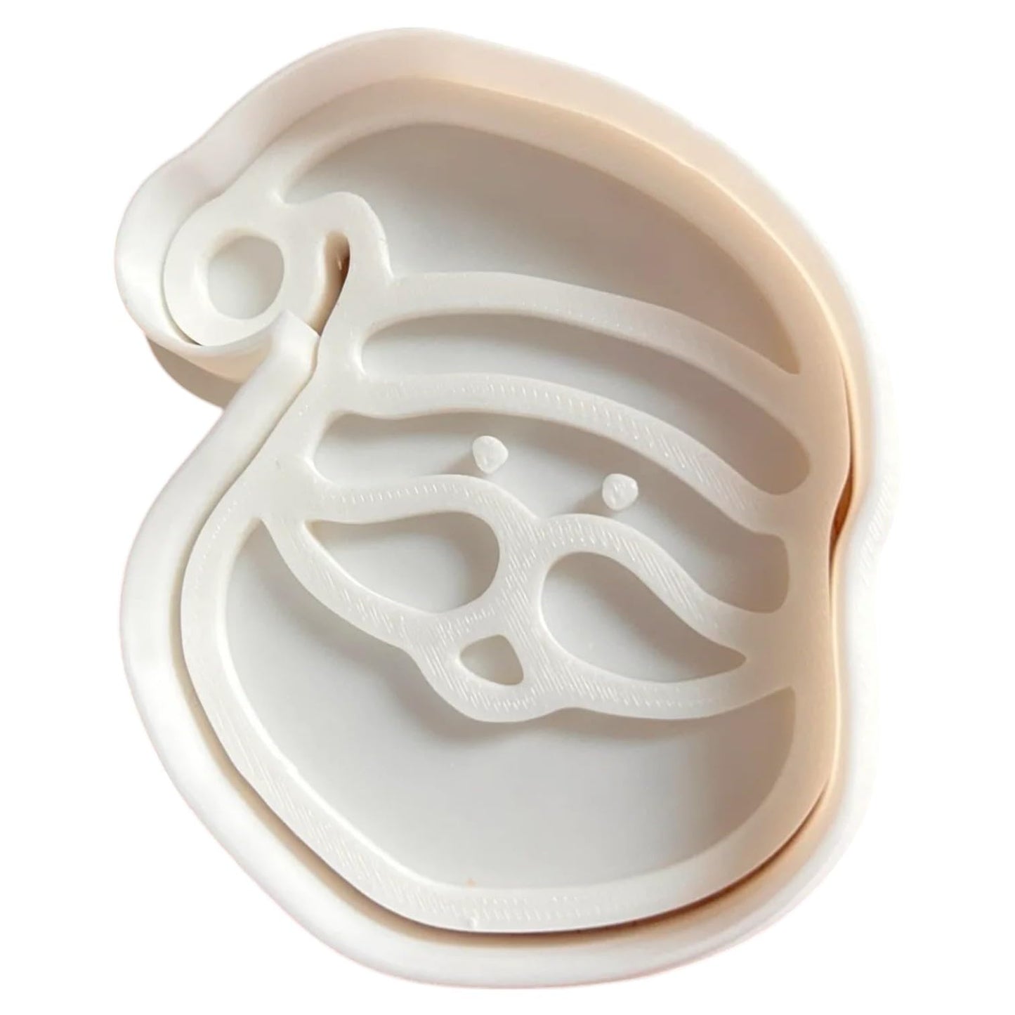 Santa Claus Cookie Cutter Set of 3 Sizes (3" 4" 5") – Christmas Baking & Fondant Mold – 3D Printed in Canada