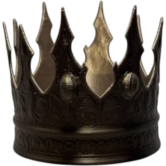 Royal Crown – Ornate Medieval-Style Crown for Decor, Display & Costume Use – 3D Printed in Canada