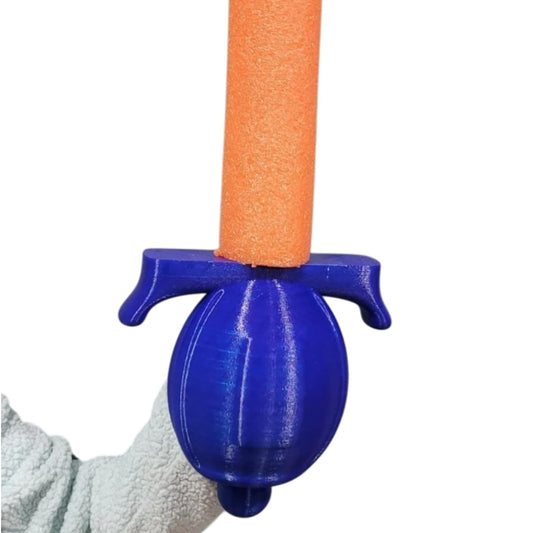 Spanish Guard Pool Noodle Sword Hilt – Renaissance-Style Foam Blade Handle for LARP, Cosplay & Theatrical Roleplay – 3D Printed in Canada