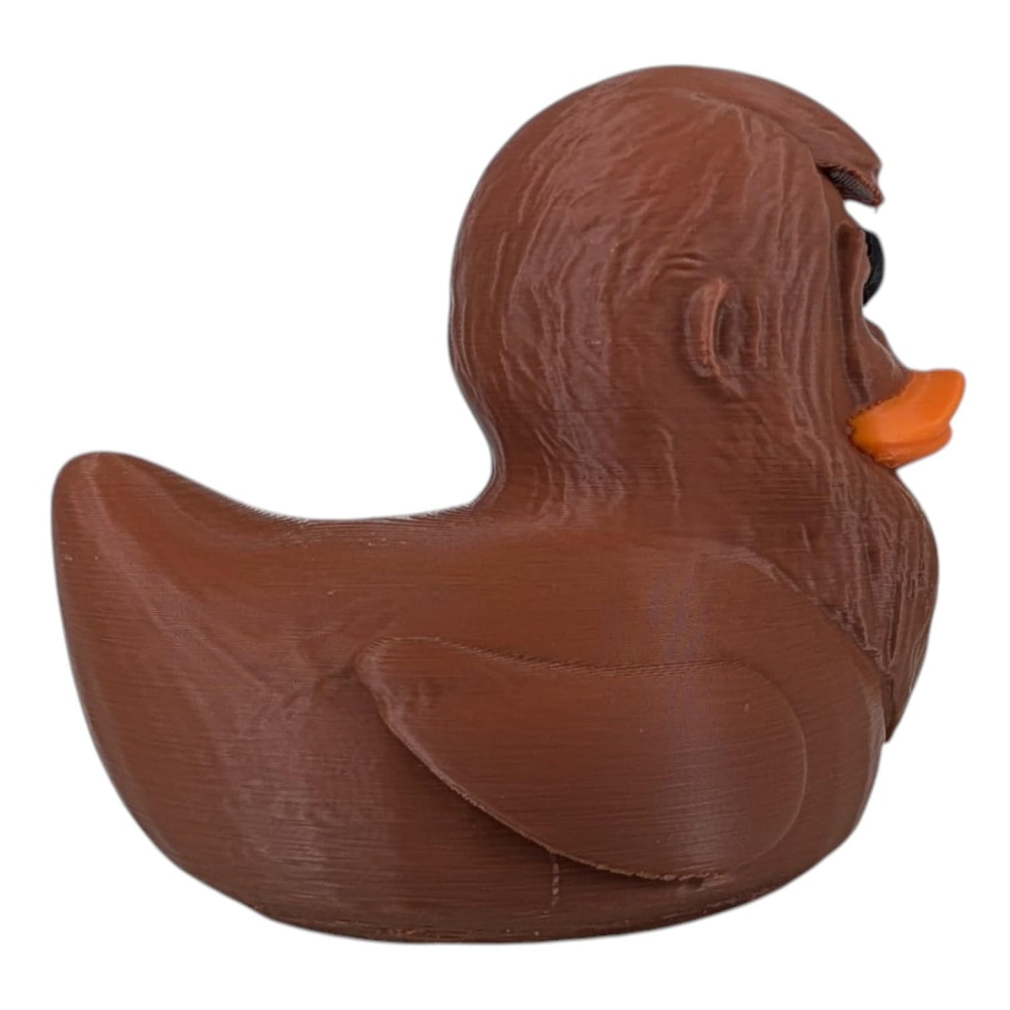 Bigfoot Duck Figurine - Sasquatch Rubber Duck for Car Ducking & Cruise Hiding - Cryptid Collectible - Funny Duck Gift for Jeep Owners, Cruise Travelers & Mythical Creature Fans - 3D Printed in Canada