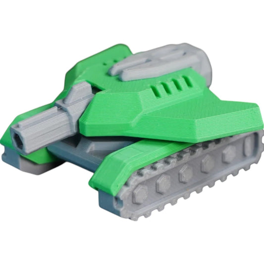 Jet Tank – DIY Futuristic Tank Model Kit for Display & Collectors, Snap-Fit Assembly with Movable Turret – 3D Printed in Canada