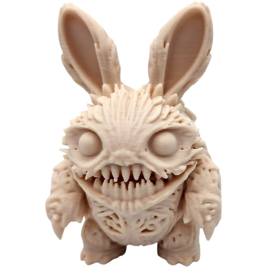 The Feaster Bunny – Horror Rabbit Figurine for DIY Painting, Creepy Decor & Collector Displays – 3D Printed in Canada