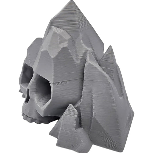 Skull Mountain Miniature – Gothic Terrain-Inspired Skull Sculpture, Fantasy Tabletop Decor or Dark Nature Display Piece – 3D Printed in Canada