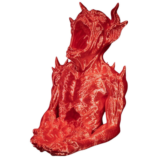 Imp’s Hunger Dice Tower for DND, Pathfinder, Tabletop RPGs – Demon Creature Sculpture Dice Roller – Fantasy Horror Gaming Accessory – 3D Printed in Canada