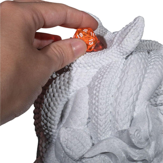 Gorgon Demise Dice Tower for DND, Pathfinder, Tabletop RPGs – Medusa-Inspired Snake Sculpture Dice Roller – Fantasy Gaming Accessory – 3D Printed in Canada