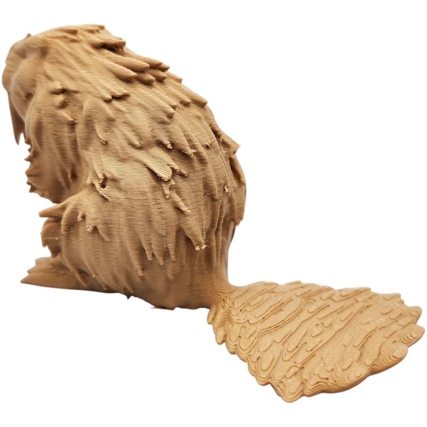 Mutated Beaver Figurine – Creepy Cryptid Woodland Horror Display for Fantasy Collections – 3D Printed in Canada