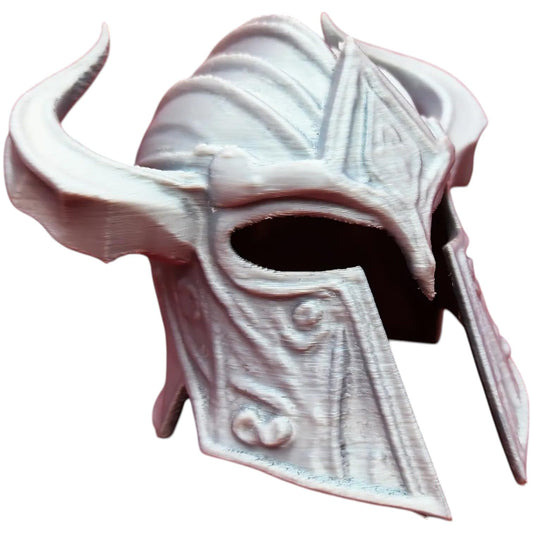 Royal Guard Warrior Helmet – Ornate Fantasy Armor Headpiece for RPG Dioramas, D&D Terrain, and Display – 3D Printed in Canada