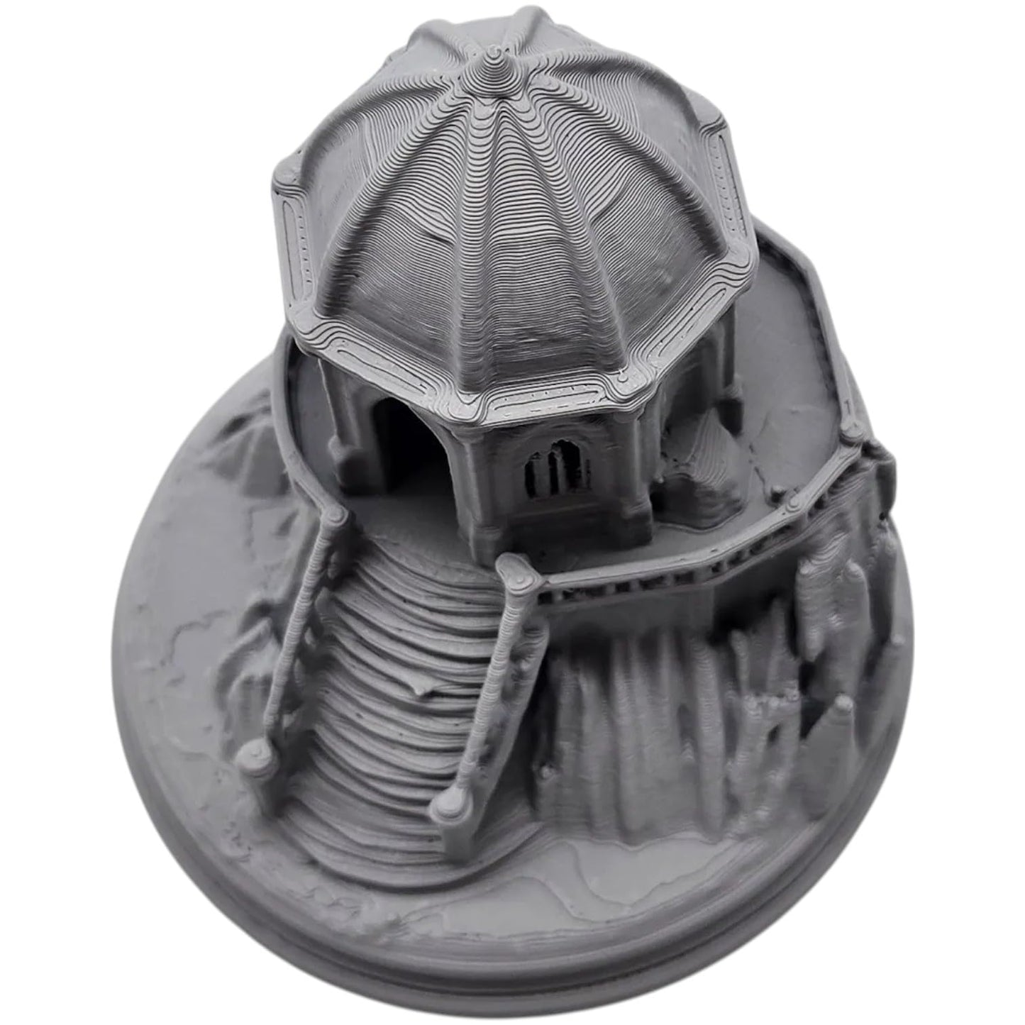 Mage Tower Miniature – Fantasy Sorcerer’s Sanctuary for DND, Tabletop RPGs & Dioramas – 3D Printed in Canada