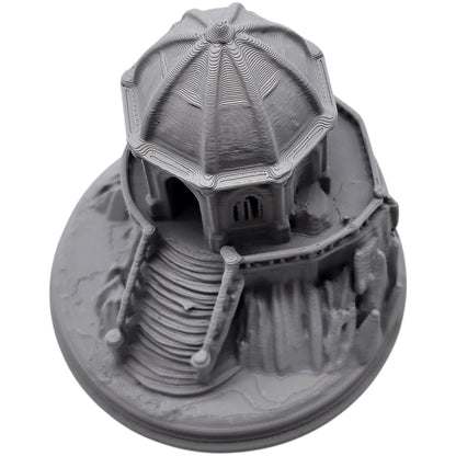 Mage Tower Miniature – Fantasy Sorcerer’s Sanctuary for DND, Tabletop RPGs & Dioramas – 3D Printed in Canada