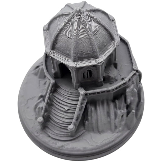 Mage Tower Miniature – Fantasy Sorcerer’s Sanctuary for DND, Tabletop RPGs & Dioramas – 3D Printed in Canada