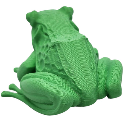 Realistic Frog Figurine – Highly Detailed 3D Printed Green Amphibian Model for Garden, Terrarium, or Nature Décor – 3D Printed in Canada