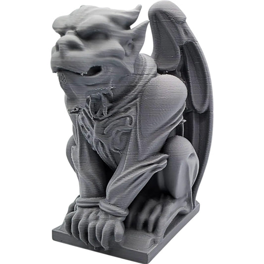 Sorcerer’s Watcher Gargoyle Statue – Gothic Tabletop Decor for Fantasy Lovers, RPG Enthusiasts – 3D Printed in Canada