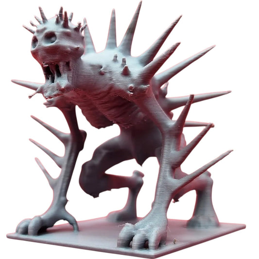 Spiked Zombie Miniature – Monstrous Undead Creature for Tabletop RPGs, DND, and Horror Dioramas – 3D Printed in Canada