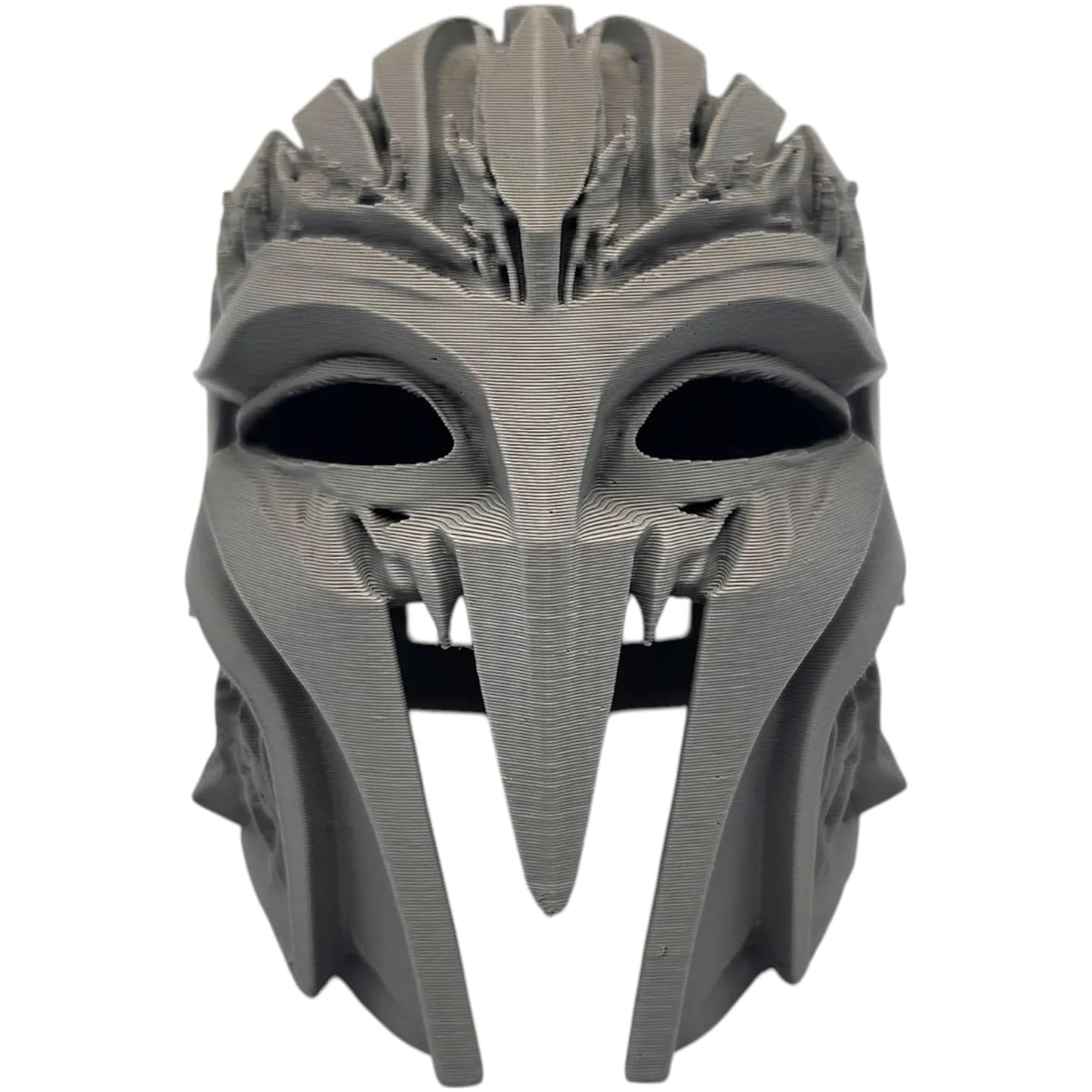 Gladiator Helmet Miniature – Fantasy Battle Mask Model for Display, Dioramas, or Tabletop RPG Props – Ornate Warrior Headpiece – 3D Printed in Canada
