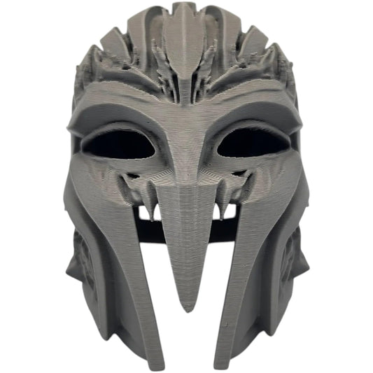 Gladiator Helmet Miniature – Fantasy Battle Mask Model for Display, Dioramas, or Tabletop RPG Props – Ornate Warrior Headpiece – 3D Printed in Canada