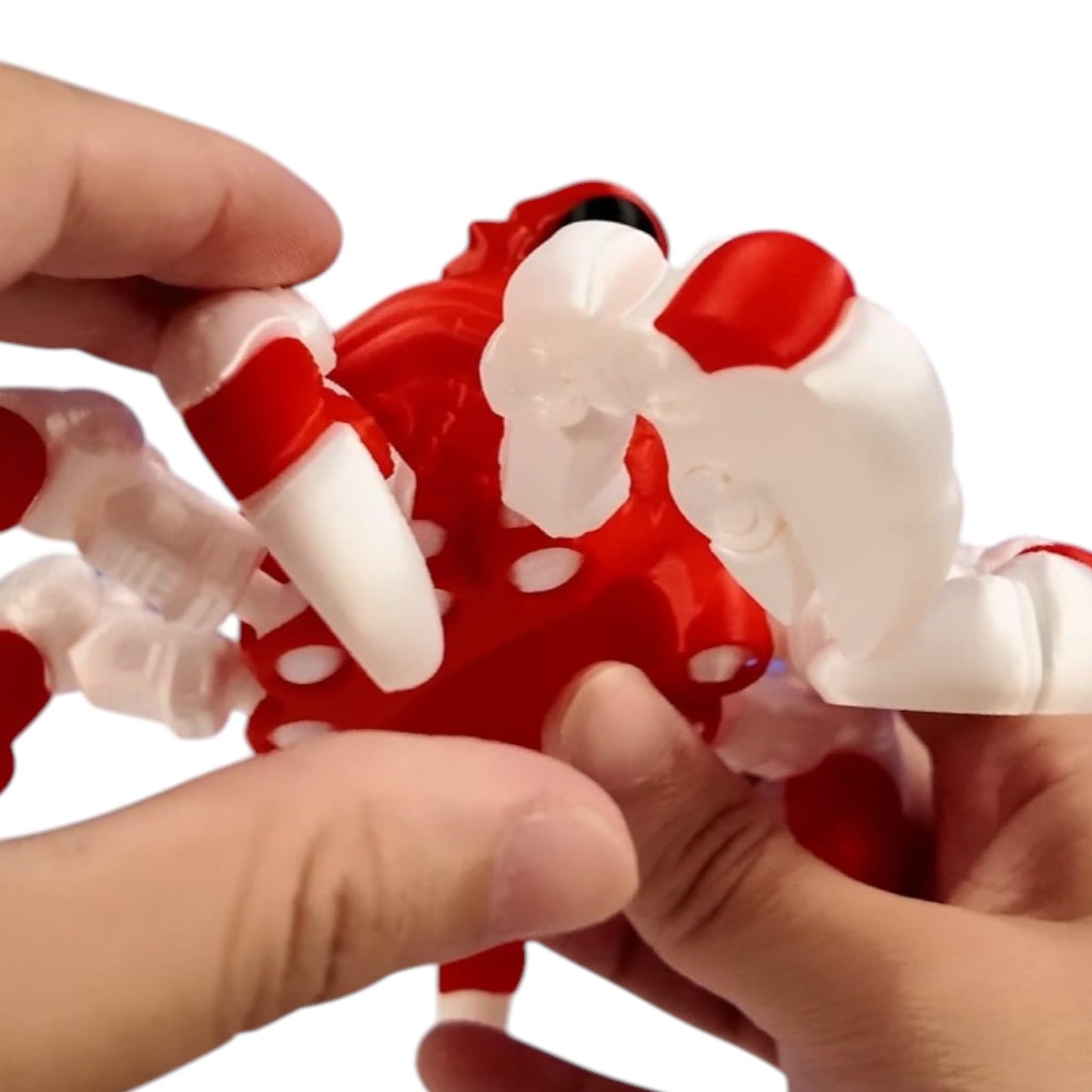 CR-48 “ReefDefender” Mech Crab Fidget Figurine – Articulated Collectible with Movable Legs & Claws – Desk Toy for Teens & Adults – 3D Printed in Canada