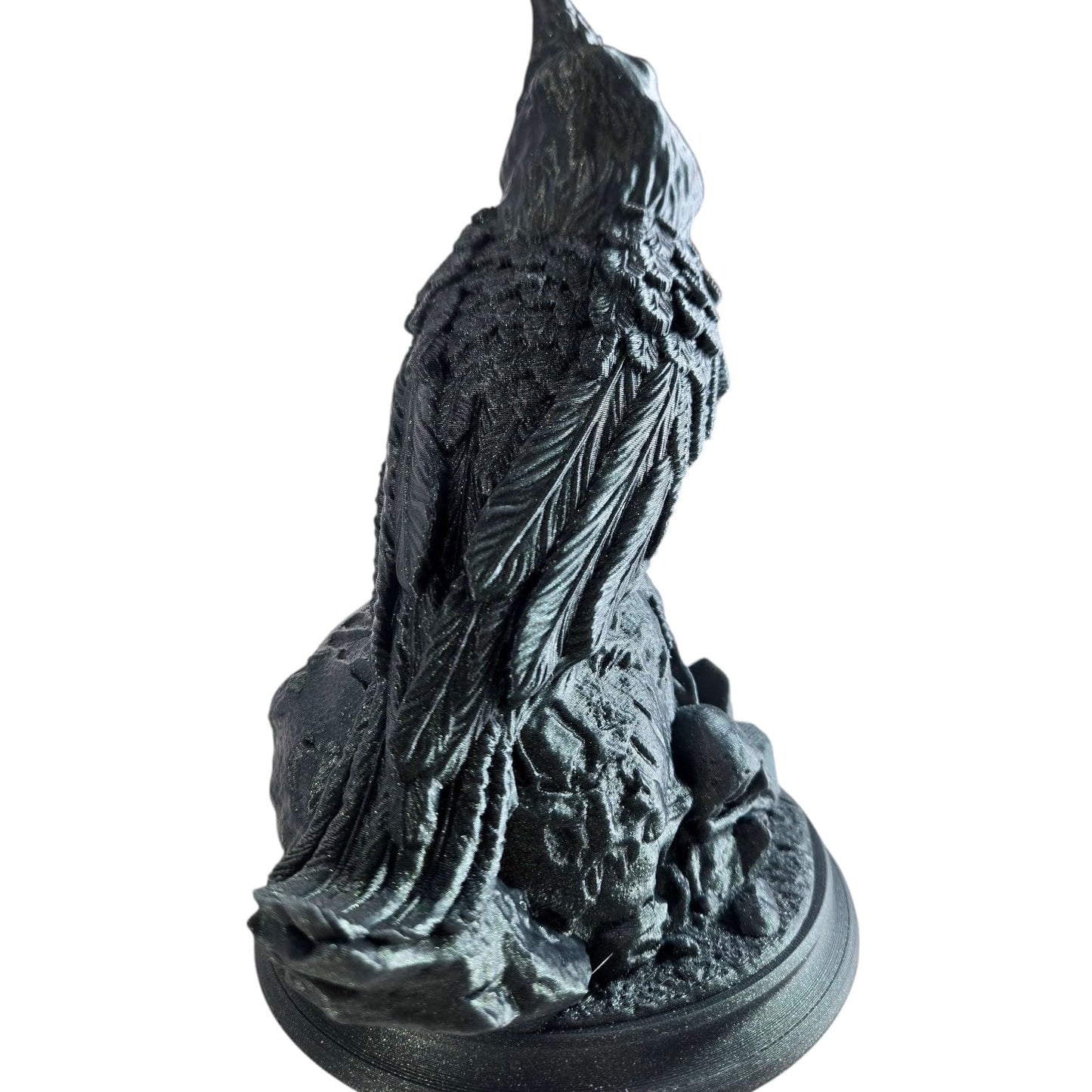 Raven’s Feast Dice Tower for Tabletop RPGs, DND, Pathfinder, Dice Games – Fantasy Bird Sculpture Dice Roller – 3D Printed in Canada